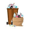 dechets plastiques et emballages